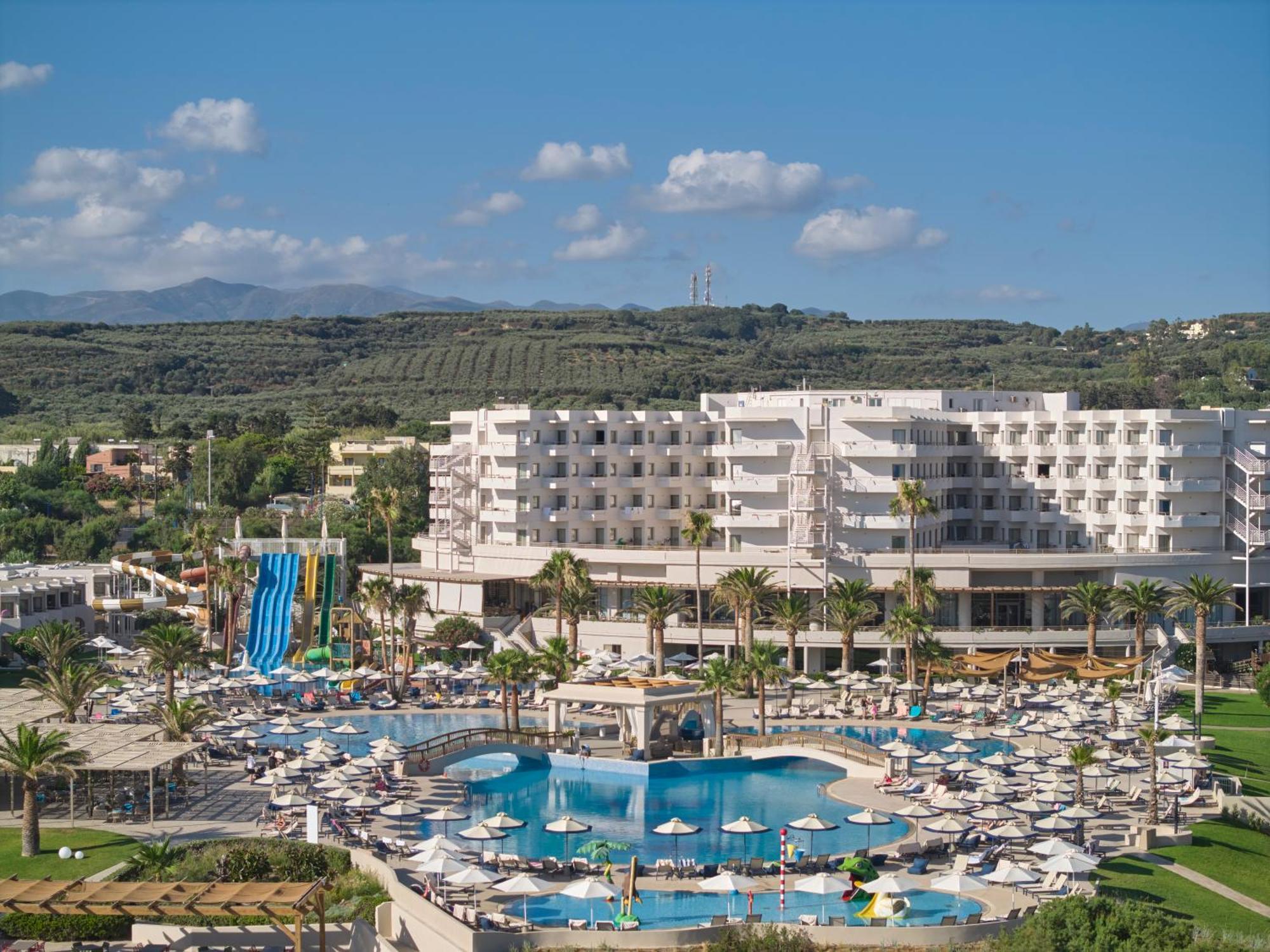 Atlantica Ocean Beach Resort Máleme Kültér fotó