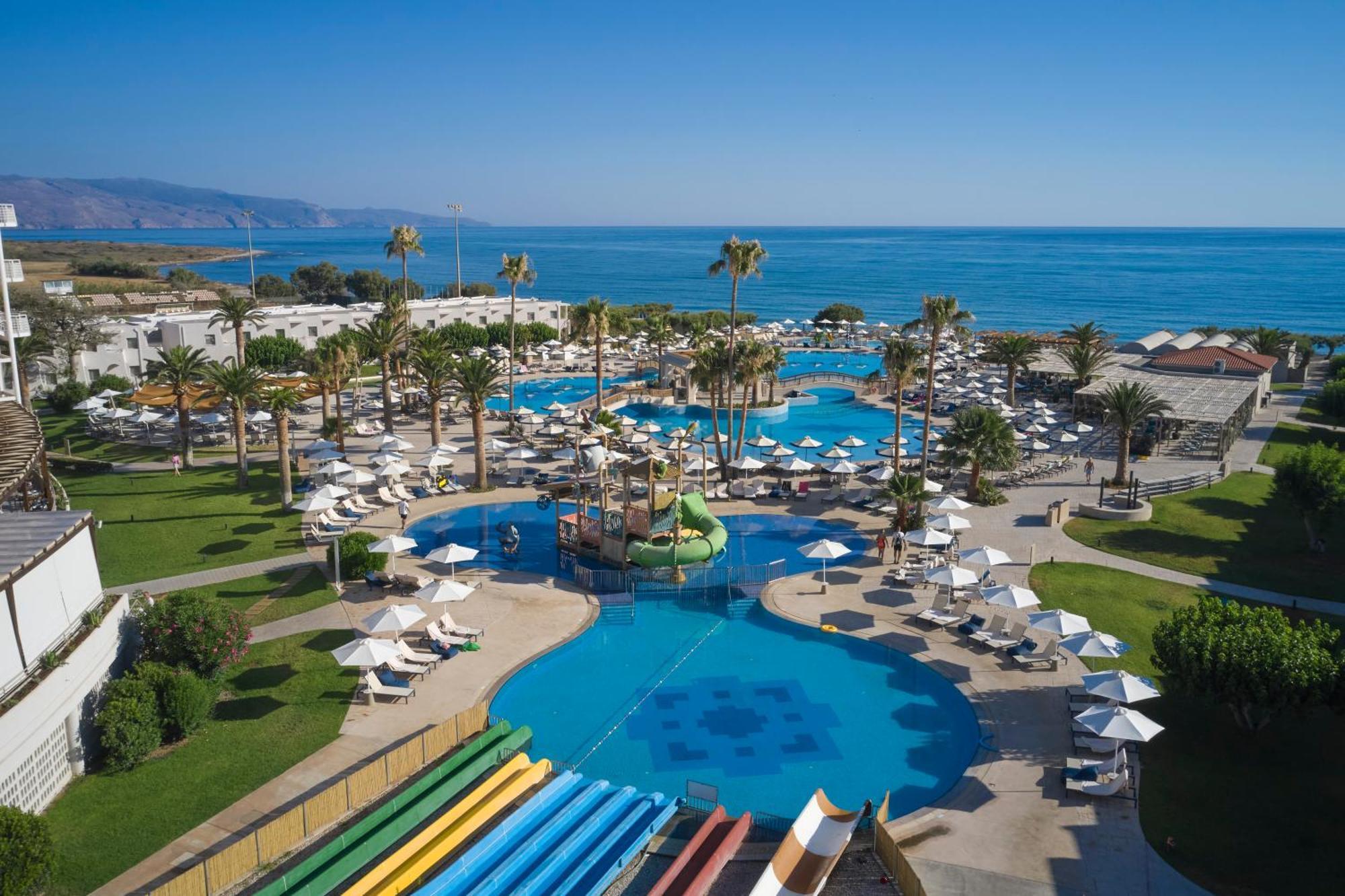 Atlantica Ocean Beach Resort Máleme Kültér fotó