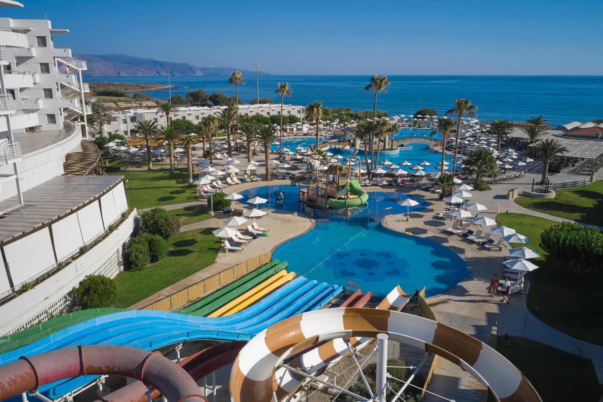 Atlantica Ocean Beach Resort Máleme Kültér fotó